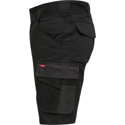 ENGEL Galaxy arbejdsshorts med stræk Sort/Antrazitgrå 6809-255