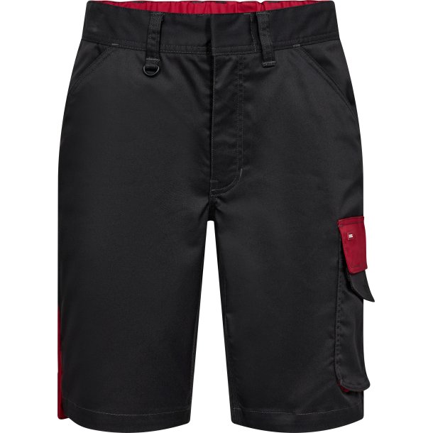 ENGEL Galaxy arbejdsshorts med stræk Antrazitgrå/Tomato Red 6809-255