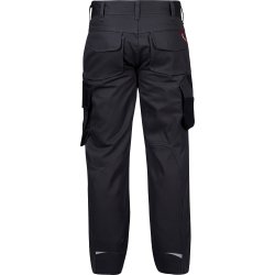 ENGEL Galaxy bomuld arbejdsbukser Antrazitgrå/Sort 2850-570