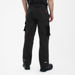 ENGEL Galaxy bomuld arbejdsbukser Antrazitgrå/Sort 2850-570