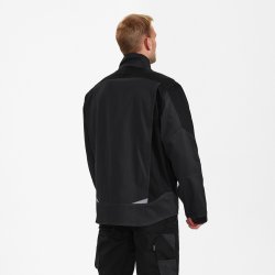 ENGEL Galaxy bomuld arbejdsjakke Antrazitgrå/Sort 1850-570