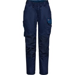 ENGEL Galaxy dame arbejdsbukser med stræk Blue Ink/Dark Petrol 2816-255