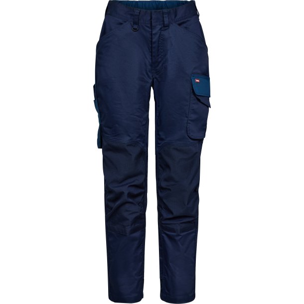 ENGEL Galaxy dame arbejdsbukser med stræk Blue Ink/Dark Petrol 2816-255
