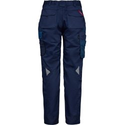 ENGEL Galaxy dame arbejdsbukser med stræk Blue Ink/Dark Petrol 2816-255