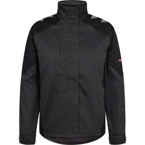 ENGEL Galaxy dame arbejdsjakke med strk Antrazitgr/Sort 1816-255