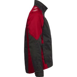 ENGEL Galaxy dame arbejdsjakke med stræk Antrazitgrå/Tomato Red 1816-255