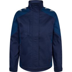 ENGEL Galaxy dame arbejdsjakke med stræk Blue Ink/Dark Petrol 1816-255