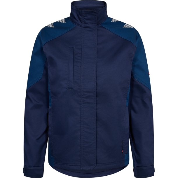 ENGEL Galaxy dame arbejdsjakke med stræk Blue Ink/Dark Petrol 1816-255