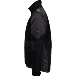 ENGEL Galaxy dame arbejdsjakke med stræk Sort/Antrazitgrå 1816-255