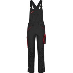 ENGEL Galaxy dameoverall Antrazitgrå/Tomato Red 3815-254