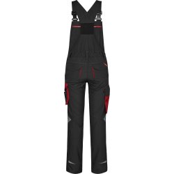 ENGEL Galaxy dameoverall Antrazitgrå/Tomato Red 3815-254