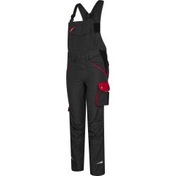 ENGEL Galaxy dameoverall Antrazitgrå/Tomato Red 3815-254