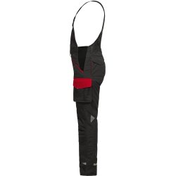 ENGEL Galaxy dameoverall Antrazitgrå/Tomato Red 3815-254