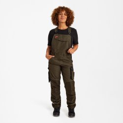 ENGEL Galaxy dameoverall Forest Green/Sort 3815-254