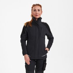 ENGEL Galaxy dame softshelljakke Antrazitgr/Sort 8815-229