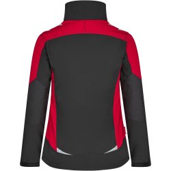 ENGEL Galaxy dame softshelljakke Antrazitgr�/Tomato Red 8815-229