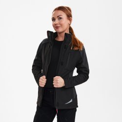 ENGEL Galaxy dame softshelljakke Sort/Antrazitgrå 8815-229