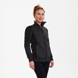 ENGEL Galaxy dame Sweat Cardigan Antrazitgr/Sort 8825-233