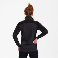 ENGEL Galaxy dame Sweat Cardigan Antrazitgr/Sort 8825-233