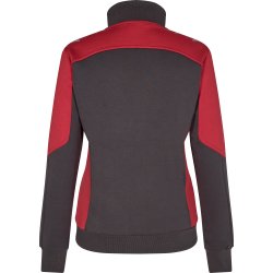ENGEL Galaxy dame Sweat Cardigan Antrazitgr/Tomato Red 8825-233