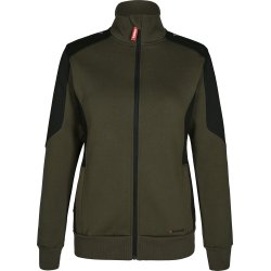 ENGEL Galaxy dame Sweat Cardigan Forest Green/Sort 8825-233