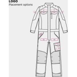 ENGEL Galaxy kedeldragt Antrazitgr/Tomato Red 4810-254