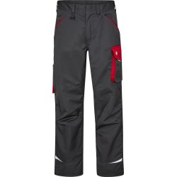 ENGEL Galaxy Light arbejdsbukser Antrazitgrå/Tomato Red 2290-880
