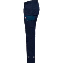 ENGEL Galaxy Light arbejdsbukser Blue Ink/Dark Petrol 2290-880