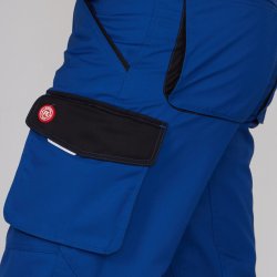 ENGEL Galaxy Light arbejdsbukser Surfer Blue/Sort 2290-880