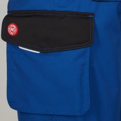 ENGEL Galaxy Light arbejdsbukser Surfer Blue/Sort 2290-880