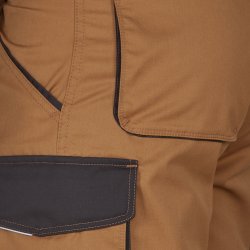 ENGEL Galaxy Light arbejdsbukser Toffee Brown/Antrazitgrå 2290-880