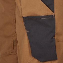 ENGEL Galaxy Light arbejdsbukser Toffee Brown/Antrazitgrå 2290-880