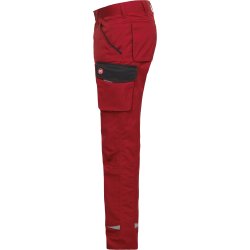 ENGEL Galaxy Light arbejdsbukser Tomato Red/AntrazitGrå 2290-880