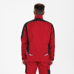 ENGEL Galaxy Light arbejdsjakke Tomato Red/AntrazitGrå 1290-880