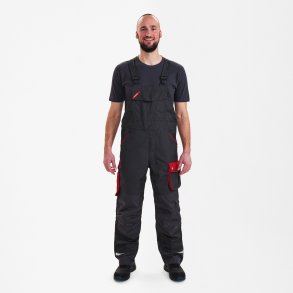 ENGEL Galaxy overall Antrazitgr�/Tomato Red 3810-254