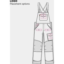 ENGEL Galaxy overall Antrazitgr/Tomato Red 3810-254