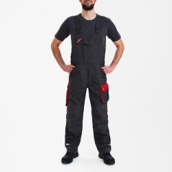 ENGEL Galaxy overall Antrazitgr/Tomato Red 3810-254