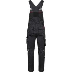 ENGEL Galaxy overall med strk Antrazitgr/Sort 3809-255