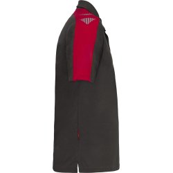 ENGEL Galaxy Poloshirt Antrazitgrå/Tomato Red 9811-141