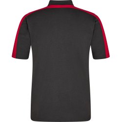 ENGEL Galaxy Poloshirt Antrazitgr�/Tomato Red 9811-141