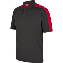 ENGEL Galaxy Poloshirt Antrazitgr�/Tomato Red 9811-141