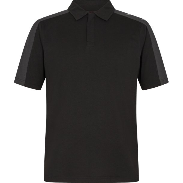 ENGEL Galaxy Poloshirt Sort/Antrazitgr 9811-141