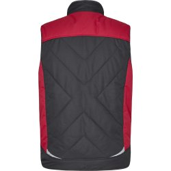 ENGEL Galaxy quiltet vintervest Antrazitgrå/Tomato Red 5850-193
