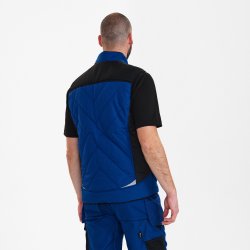 ENGEL Galaxy quiltet vintervest Surfer Blue/Sort 5850-193