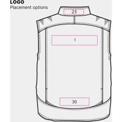 ENGEL Galaxy servicevest Antrazitgr/Tomato Red 5810-254