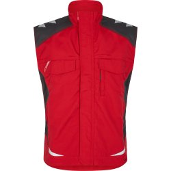 ENGEL Galaxy servicevest Tomato Red/AntrazitGrå 5810-254