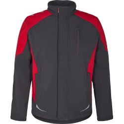 ENGEL Galaxy softshelljakke Antrazitgr/Tomato Red 8810-229