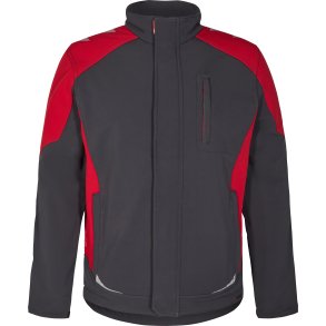 ENGEL Galaxy softshelljakke Antrazitgr/Tomato Red 8810-229