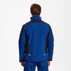 ENGEL Galaxy softshelljakke Surfer Blue/Sort 8810-229