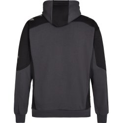 ENGEL Galaxy Sweat Cardigan med h�tte Antrazitgr�/Sort 8820-233